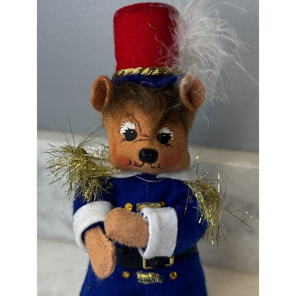 Annalee 9” Christmas Toy Soldier Mouse 2009 RARE - Picture 2 of 11